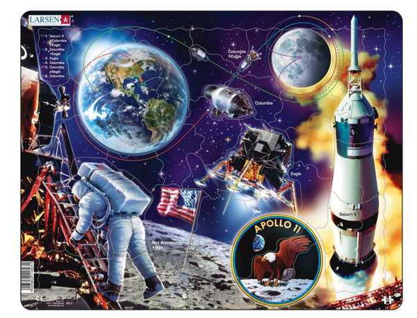 Puzzel ruimtevaart 50st