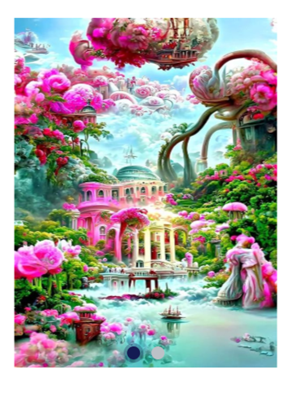 Diamond Painting -Canvas 50x40cm - Painting 45x35cm Scenery