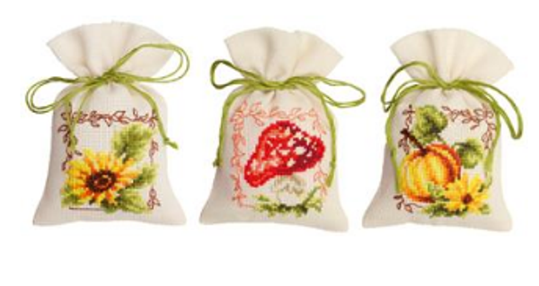 telpakket kruidenzakjes set van 3 herfst