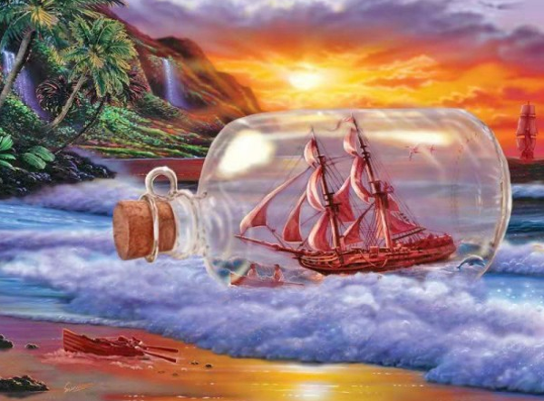Ship in bottle