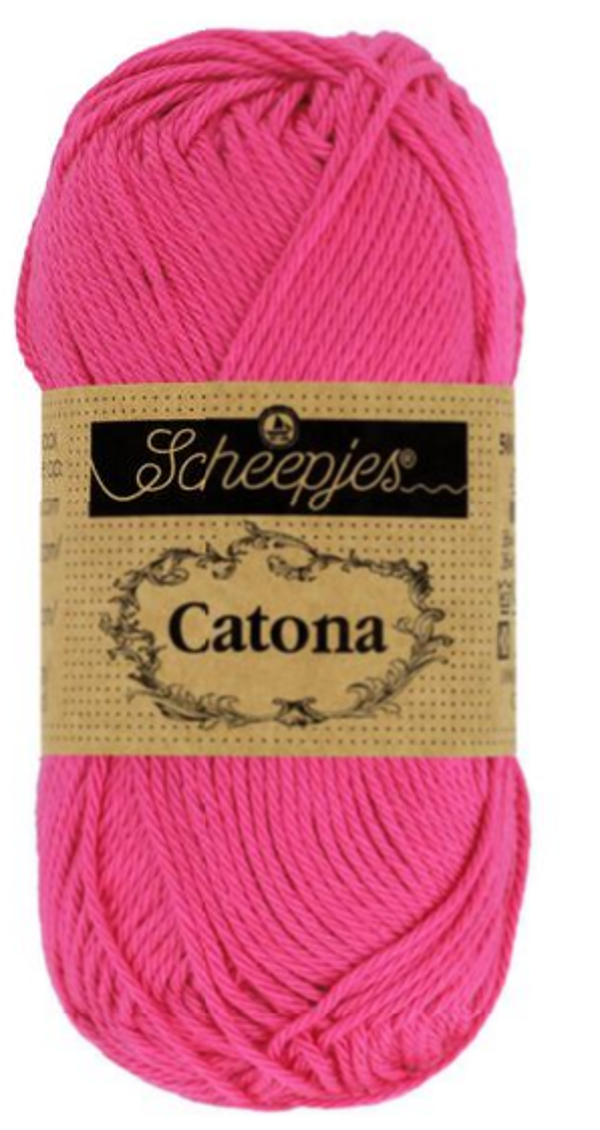 Scheepjes Catona Shocking pink 114