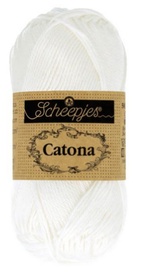 Scheepjes Catona Snow white 106