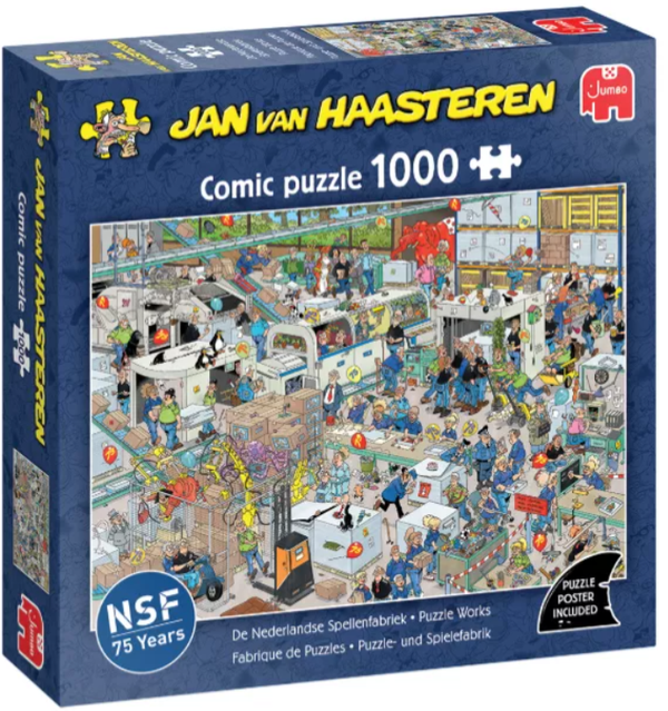 Jvh puzzel Spellenfabriek 1000st