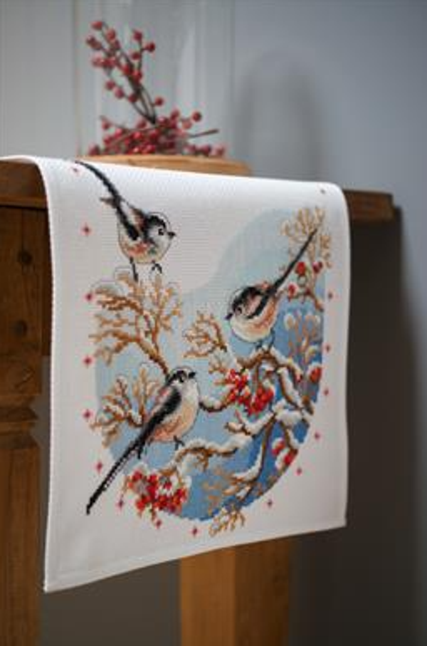 Pearlaida loper kit Staartmeesjes en rode bessen