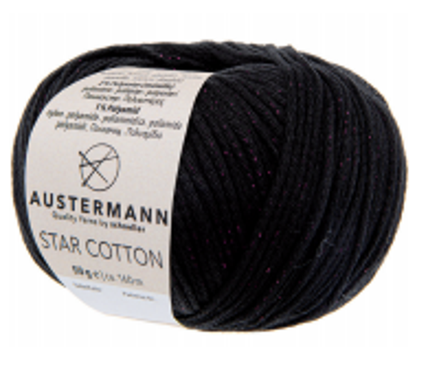 Star cotton zwart