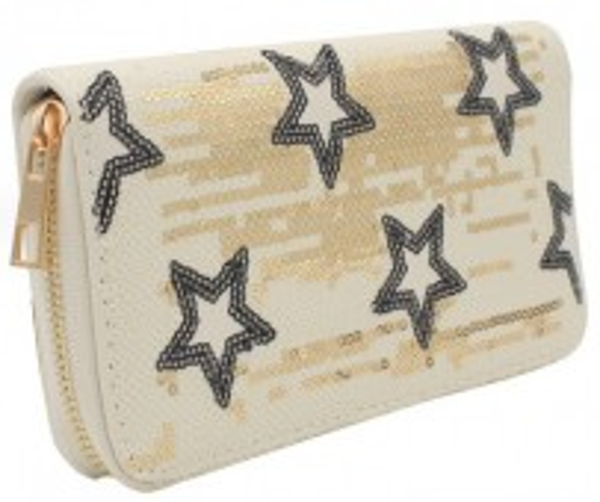 portemonnee ster wit