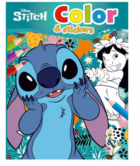 Stitch color en stickers