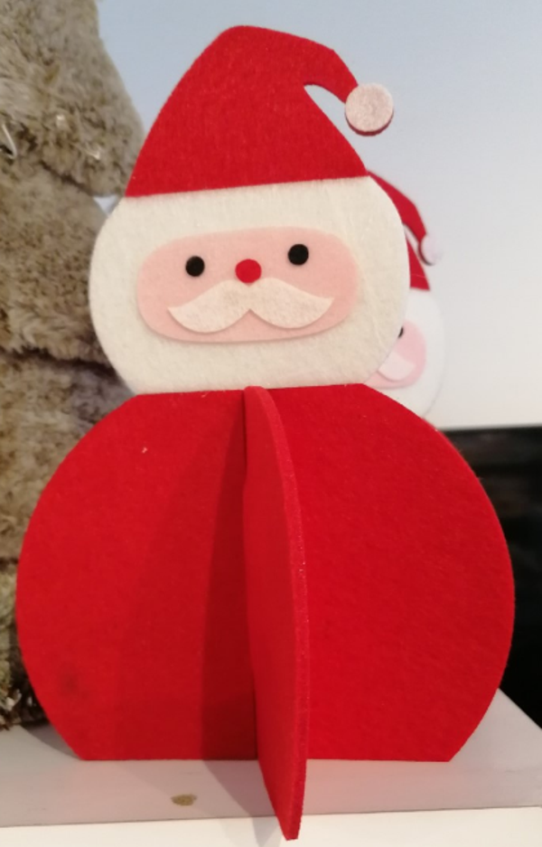 Stoffen kerstman