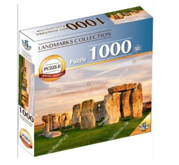 Puzzel World landmarks - Stonehenge - 1000 st