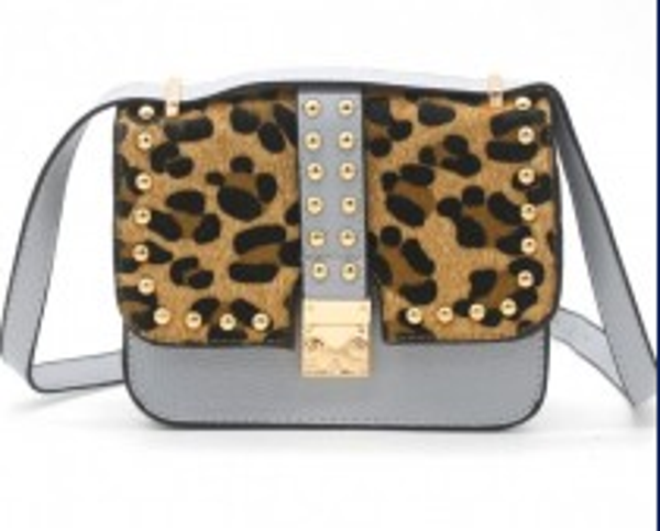 trendy bag studs grijs