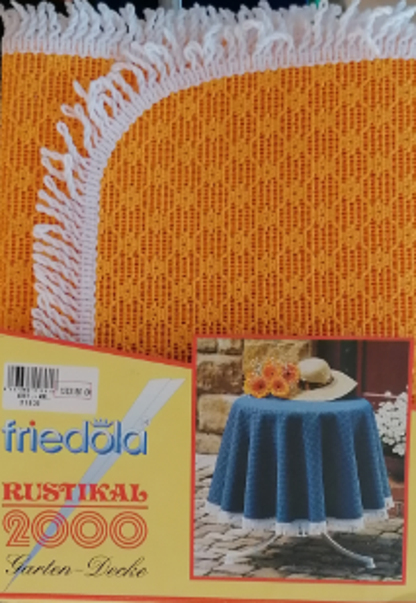 Tafelkleed Rustikal geel