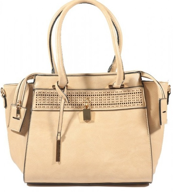Luxury bag licht bruin