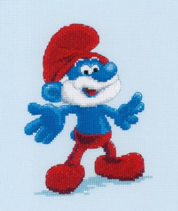 telpakket grote smurf