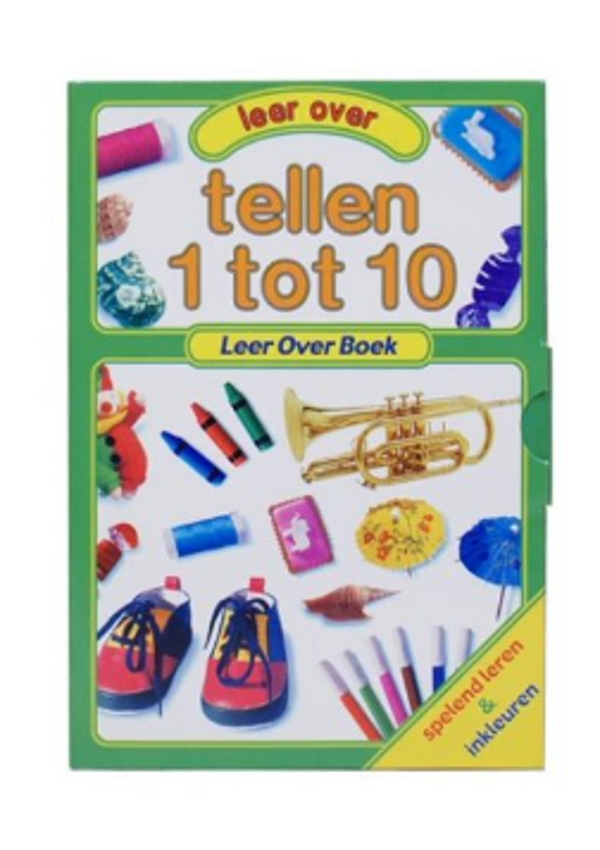 Leer over boek tellen 1 tot 10