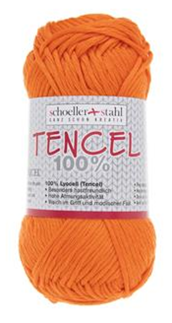 Tencel oranje 50gr