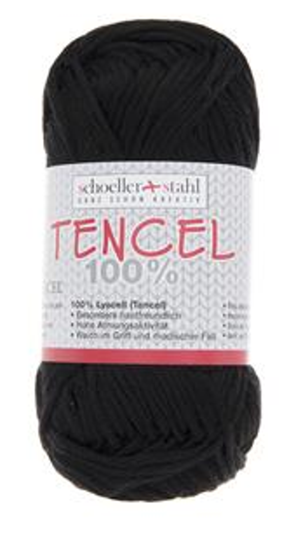 Tencel zwart 50gr