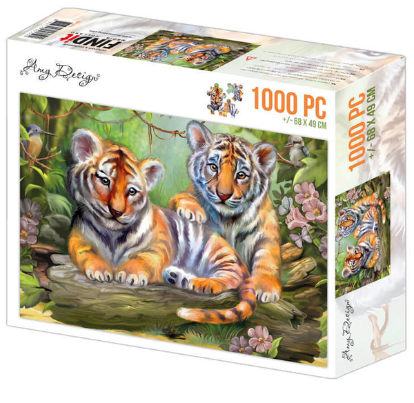 Puzzel tigers 1000st