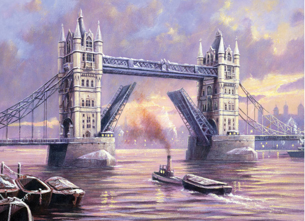 Schilderen op nummer tower bridge