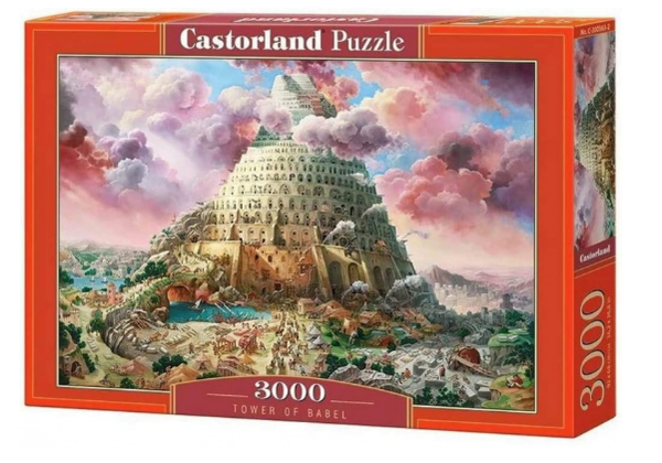 Puzzel tower of babel 3000st