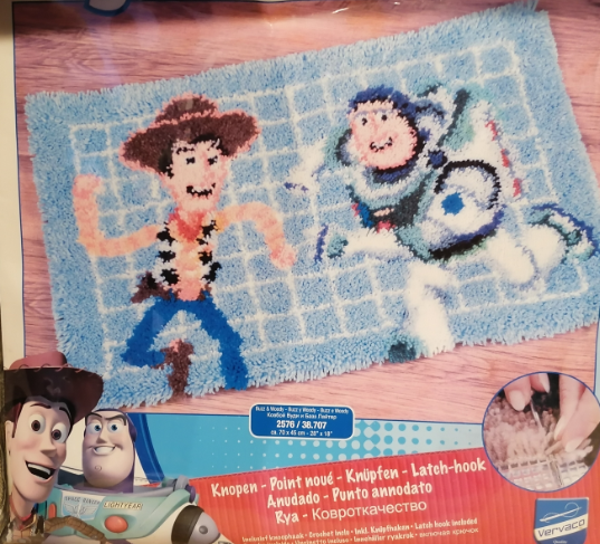 knoopvormtapijt smyrna Toy Story 3