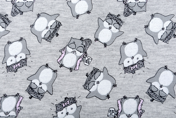 Viscose jersey uiltjes