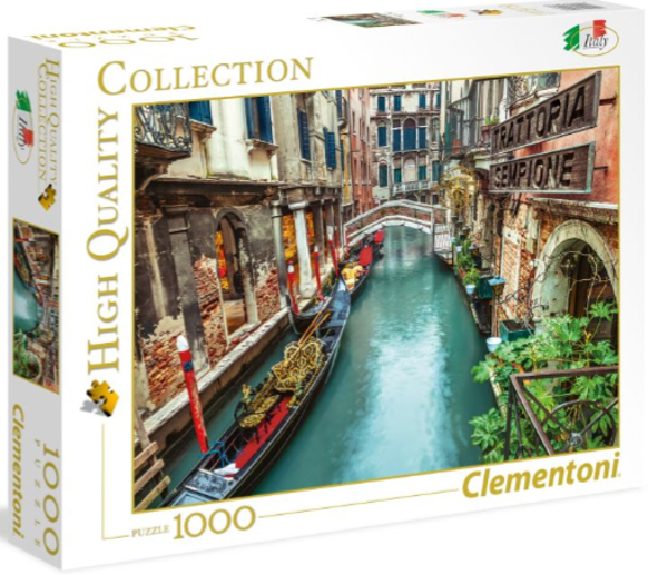 Puzzel High Quality Italian coll - Venice canal - 1000 st