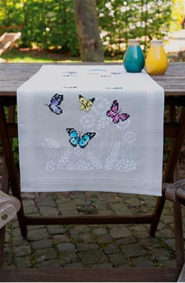 Borduurpakket loper vlinderdans