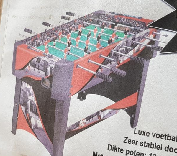 Voetbaltafel St2006 LPG