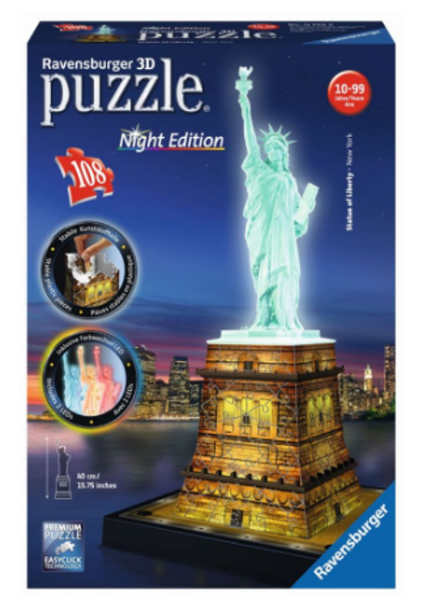 Puzzel 3D vrijheidsbeeld