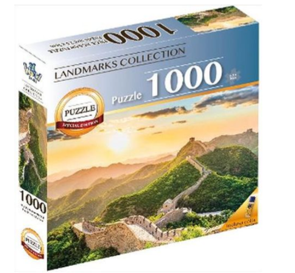 Puzzel 7 world wonders - Great wall of China - 1000 st