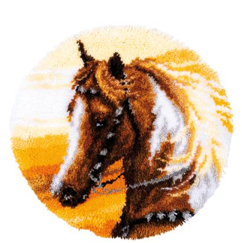 Knoopvormtapijt Western