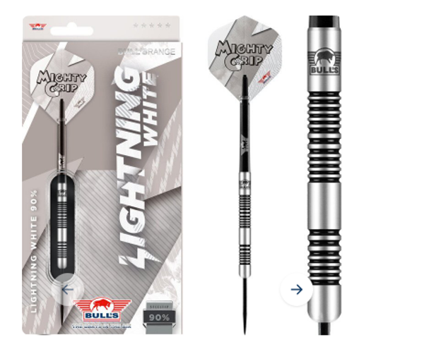 Bull's Lightning White 90% 23gr