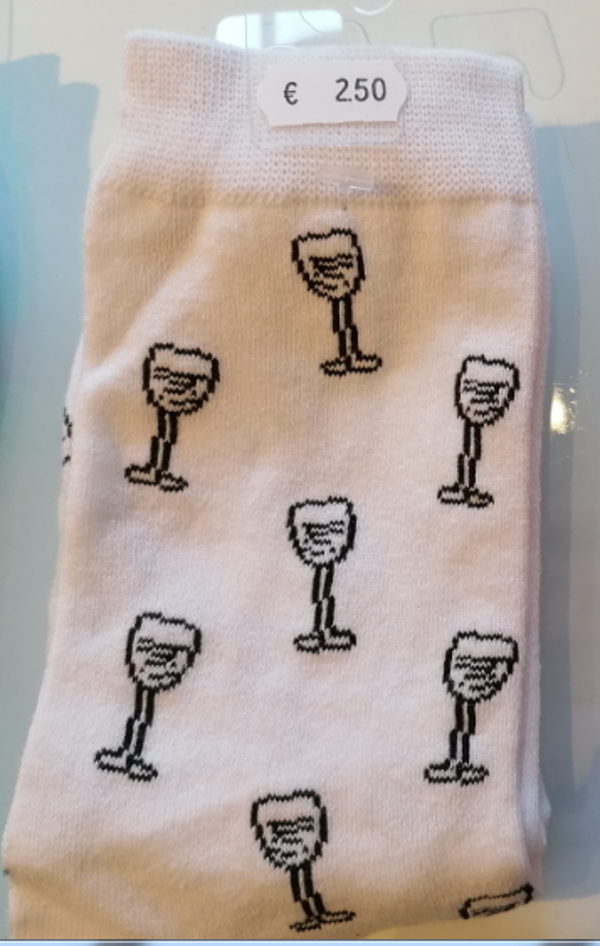 Happy socks wijn