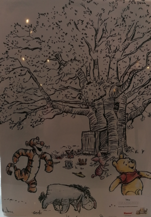 fotokarton Winnie en zijn vriendjes