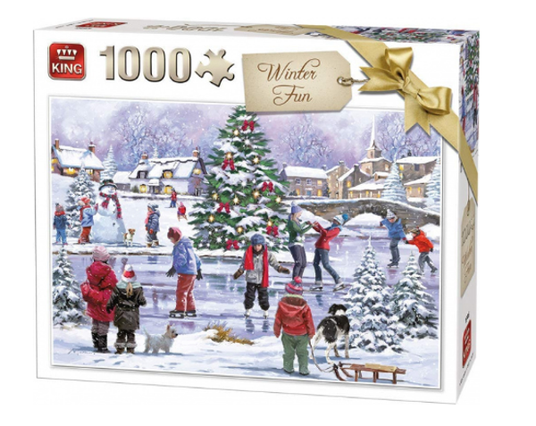 Puzzel winterfun 1000st