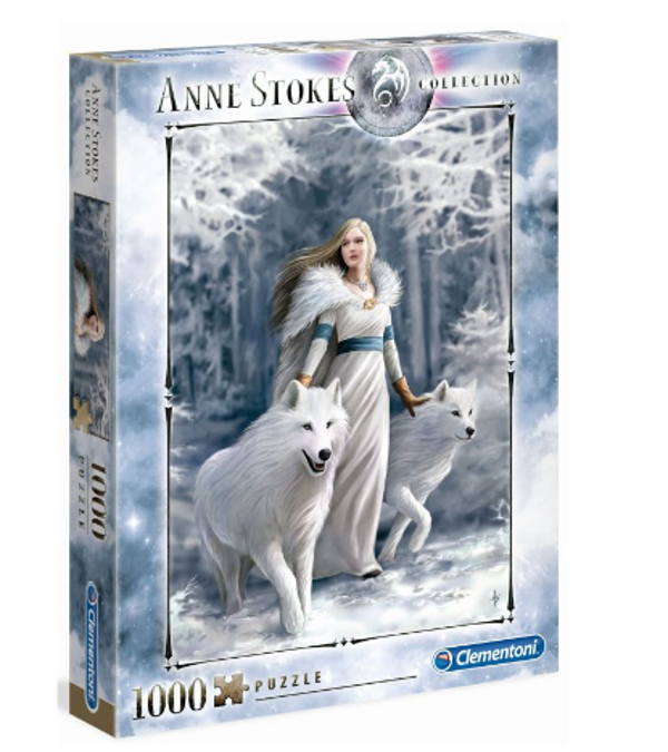Puzzel Anne Stokes Winter guardians 1000st