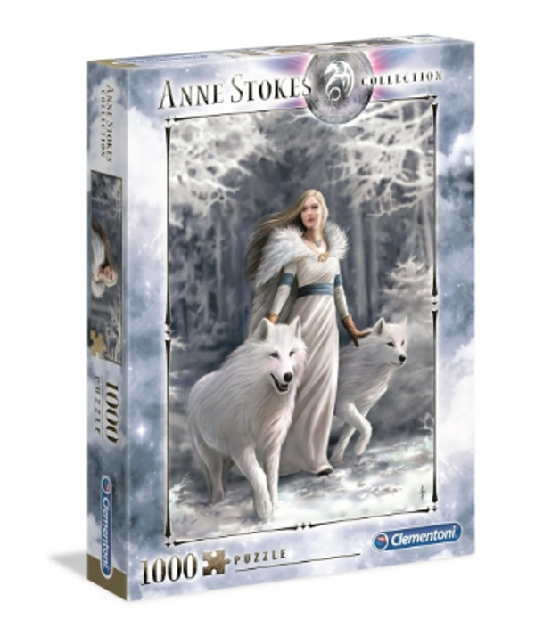 Puzzel Anne Stokes Winter guardians 1000st
