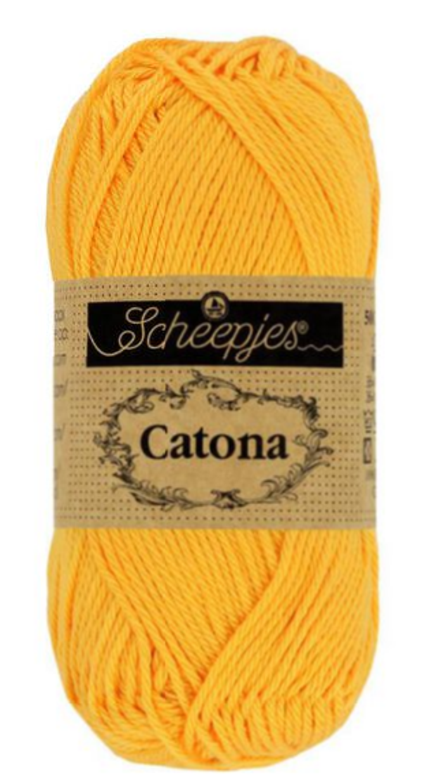Scheepjes Catona Yellow gold 208