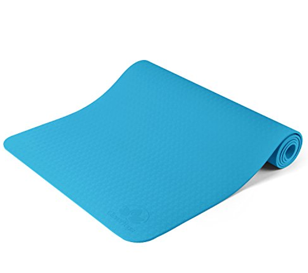 Yoga mat blauw