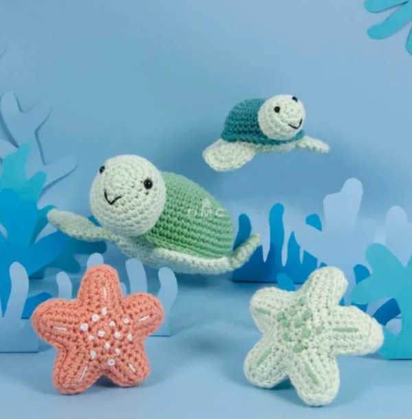 DMC Amigurumi kit Zeeschildpad