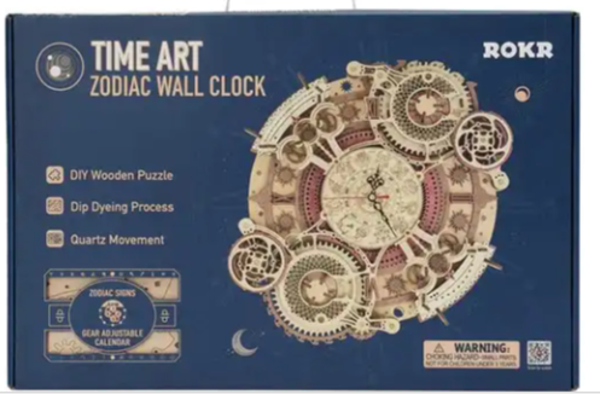Zodiac wall clock