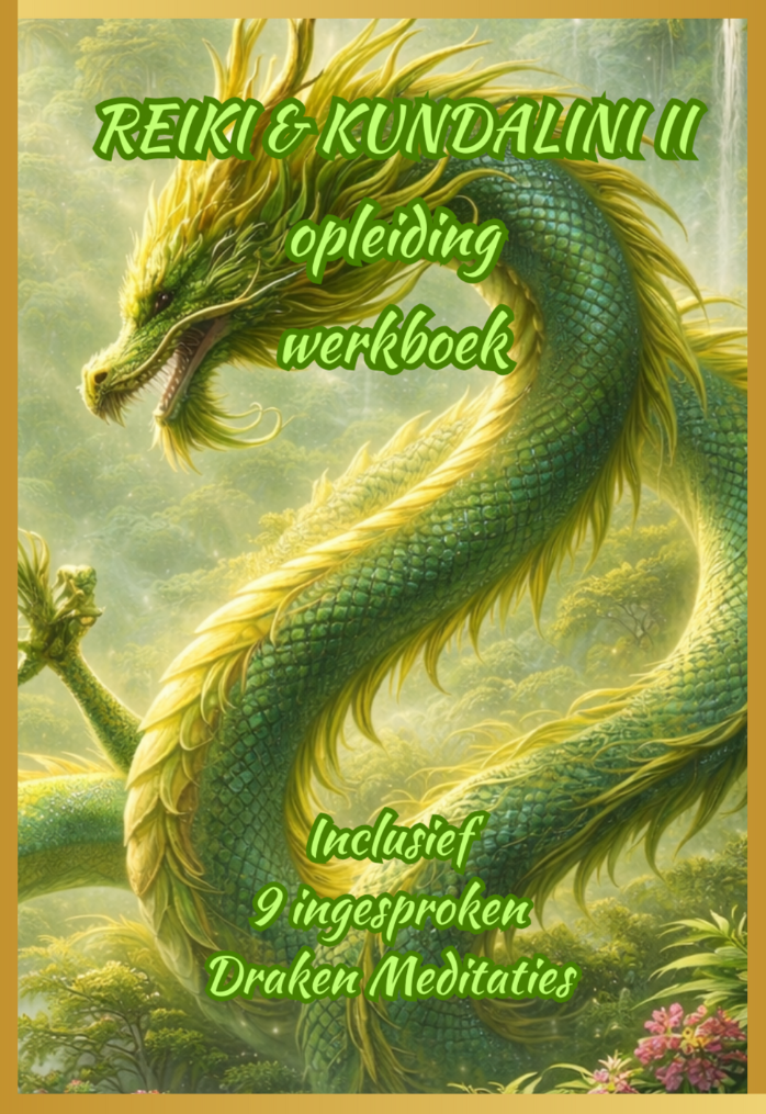 Reiki & Kundalini II Werkboek inclusief 9 DrakenMeditaties