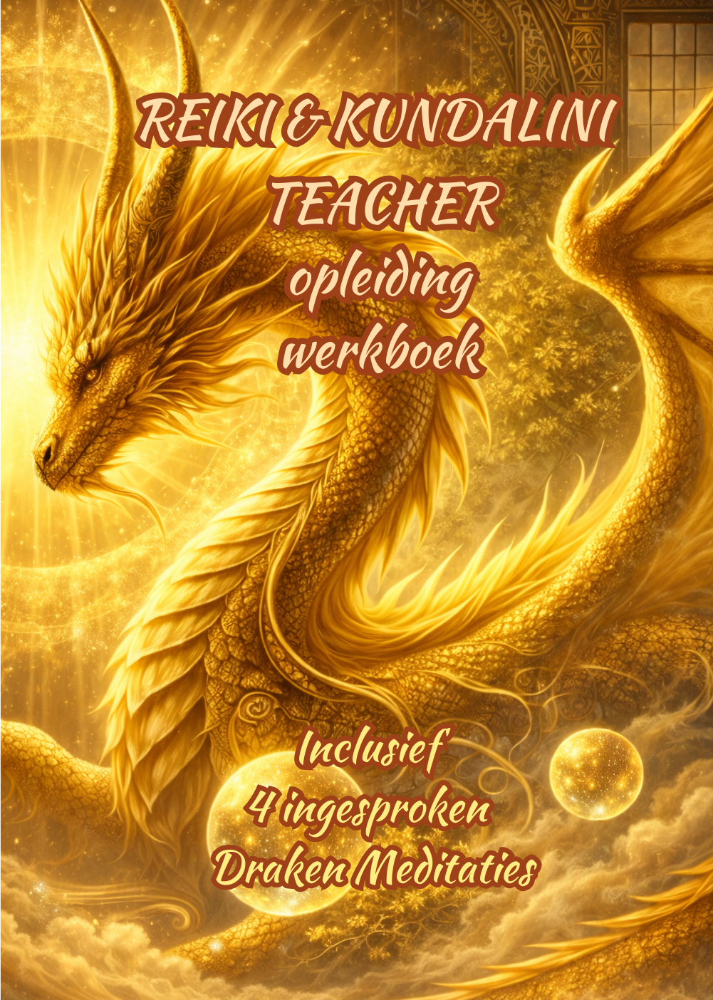 Reiki & Kundalini Teacher Werkboek met 4 DrakenMeditaties