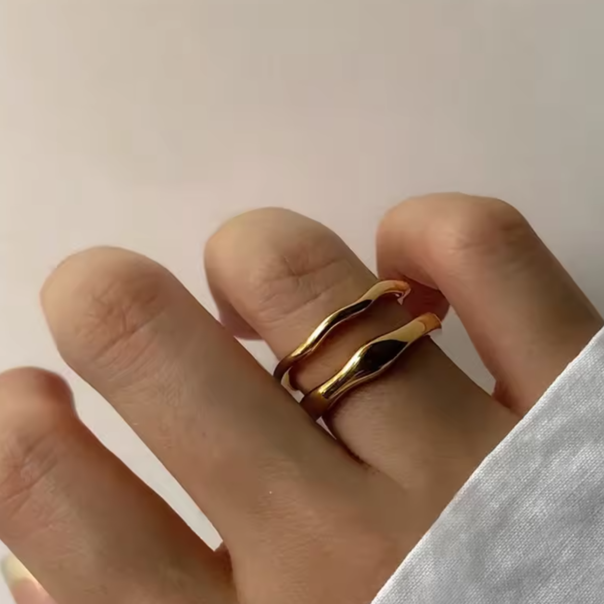 Geometrische golf ring