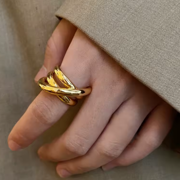 Driedubbel gedraaide ring (verstelbaar)