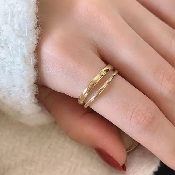 Dubbele ring (verstelbaar)