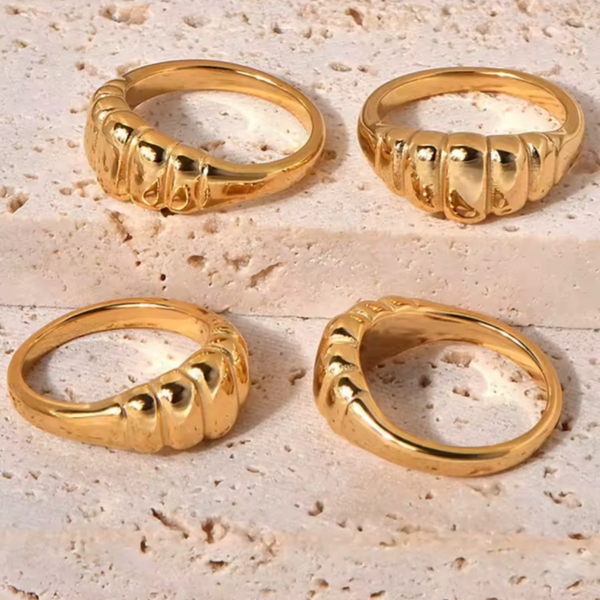 Retangle croissant ring