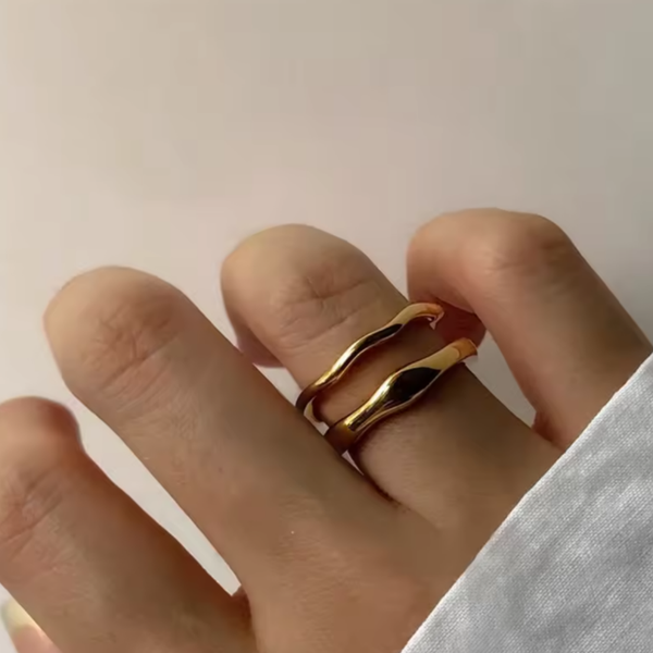 Geometrische golf ring