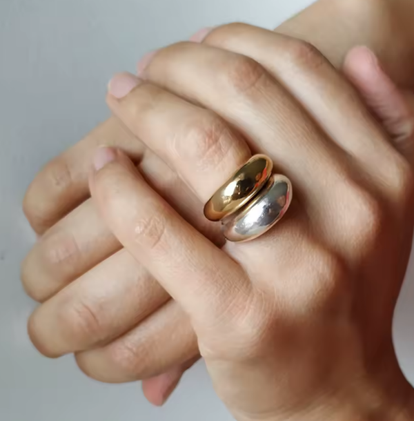 Statement dome ring