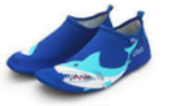 Water shoes blue